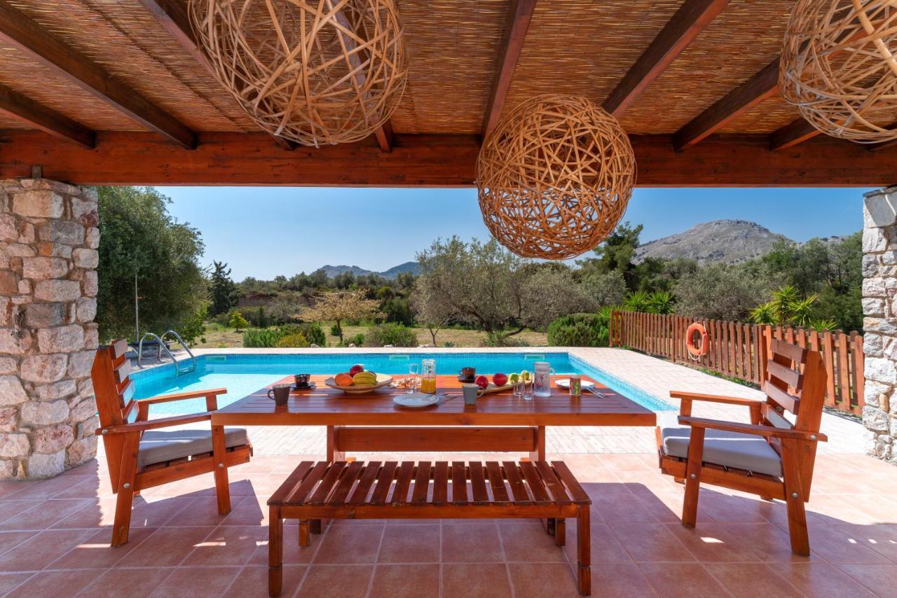 Olive Private Villa Swimming Pool 5 Bdr Kolymbia Rhodes Εξωτερικό φωτογραφία