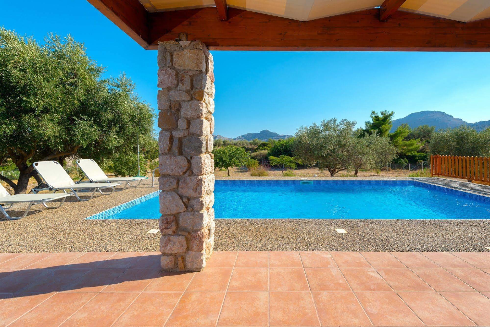 Olive Private Villa Swimming Pool 5 Bdr Kolymbia Rhodes Εξωτερικό φωτογραφία