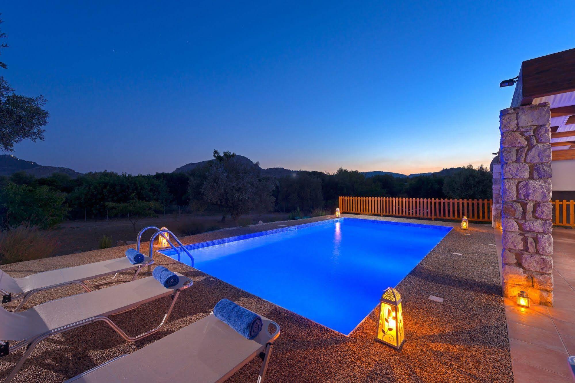 Olive Private Villa Swimming Pool 5 Bdr Kolymbia Rhodes Εξωτερικό φωτογραφία
