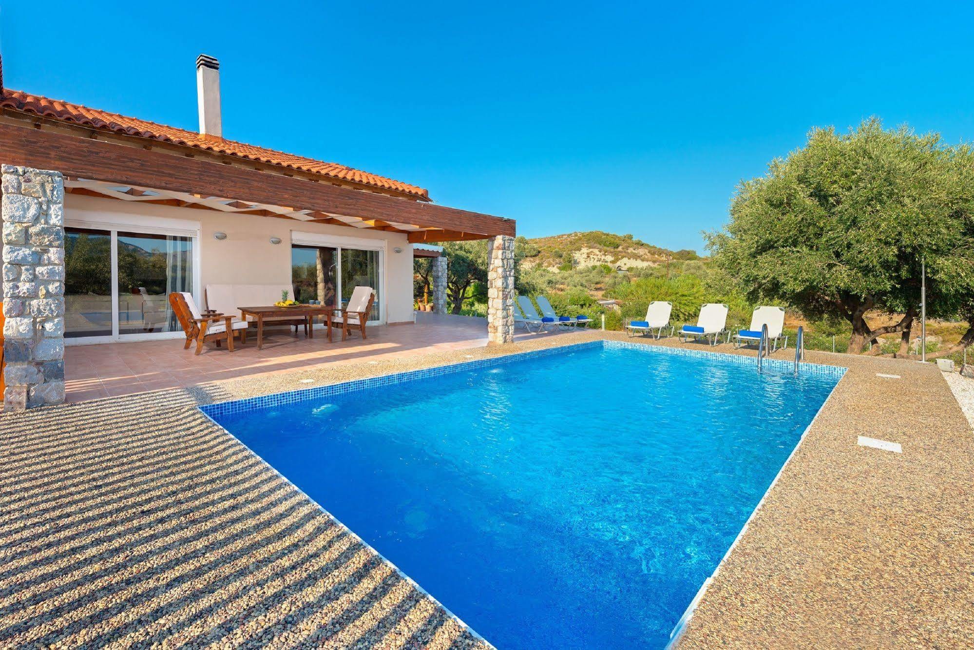 Olive Private Villa Swimming Pool 5 Bdr Kolymbia Rhodes Εξωτερικό φωτογραφία